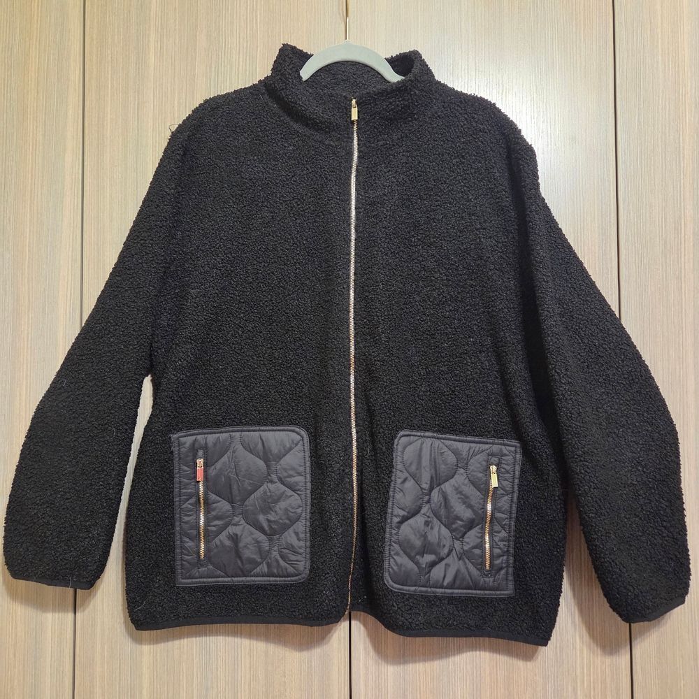 Jones New York Black Textured Jacket